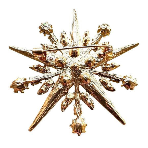 Starburst Brooch Pin Rhinestones New Celestial Jewelry Beach Ocean Chris… - Picture 12 of 12